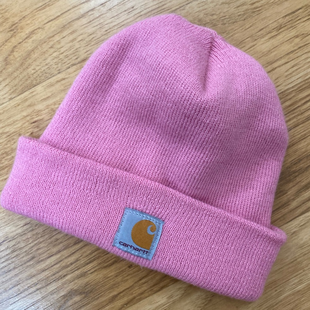Pink Carhartt Beanie